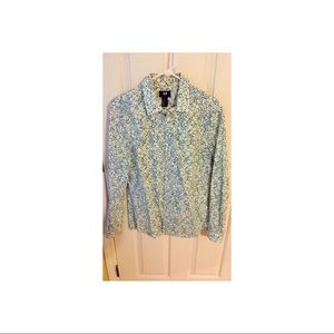 Floral print Button Down